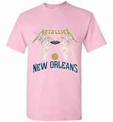 Metallica New Orleans Pelicans Logo Shirt - zezetee
