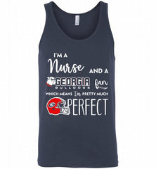 I’M A NURSE AND A GEORGIA BULLDOGS FAN WHICH MEANS I’M PRETTY GIFT Tank - zezetee