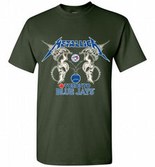 Metallica Toronto Blue Jays Logo Shirt - zezetee