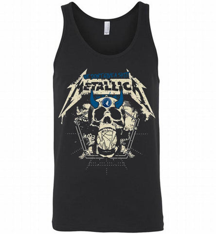 Metallica We Don't Give A Shit Minnesota Timberwolves Tank - zezetee