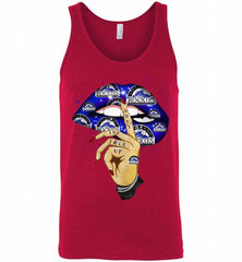 MLB Colorado Rockies Lip Shut The Fuck Up Tank - zezetee