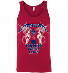 Metallica Toronto Maple Leafs Logo Tank - zezetee