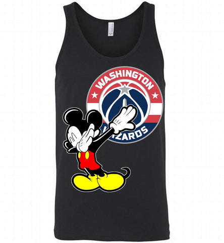 Disney Mickey Mouse Dabbing Washington Wizards Tank - zezetee