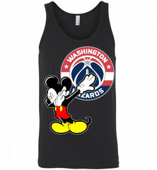 Disney Mickey Mouse Dabbing Washington Wizards Tank - zezetee