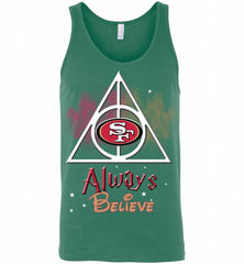 San Francisco 49ers Always Believe Harry Potter Tank - zezetee