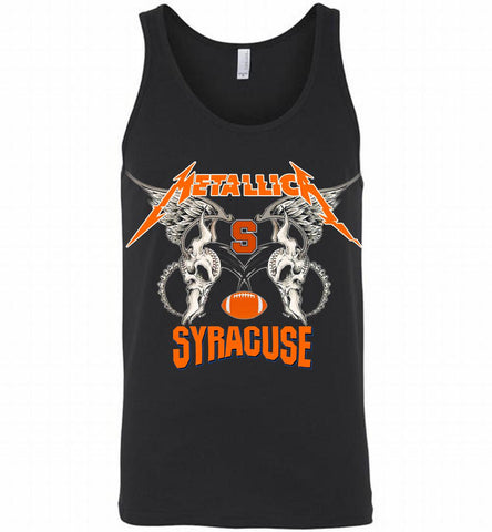 Metallica Syracuse Orange Logo Tank - zezetee
