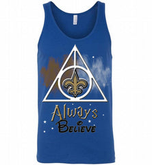 New Orleans Saints Always Believe Harry Potter Tank - zezetee
