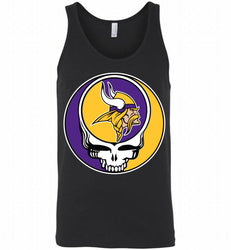 Minnesota Vikings Grateful Dead Logo Band Tank