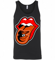 Baltimore Orioles  x The Rolling Stones Logo Tank