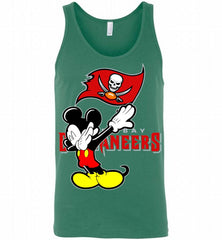Disney Mickey Mouse Dabbing Tampa Bay Buccaneers Tank - zezetee