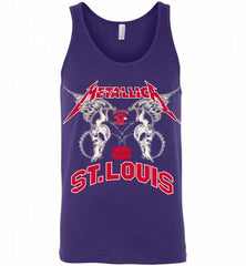Metallica St Louis Eagles Logo Tank - zezetee
