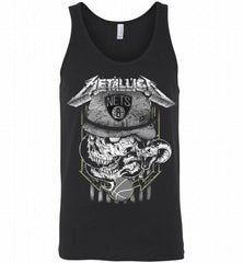 Metallica Skull Snake Brooklyn Nets Tank - zezetee