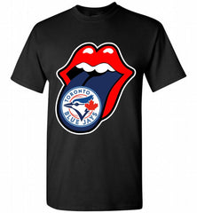Toronto Blue Jays  x The Rolling Stones Logo Shirt - zezetee