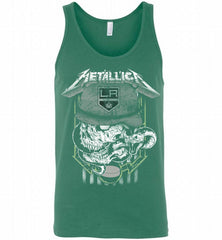 Metallica Skull Snake Los Angeles Kings Tank - zezetee