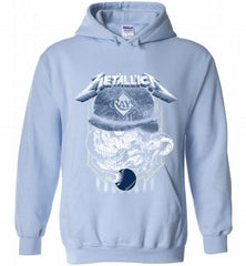 Metallica Skull Tampa Bay Rays Logo Hoodie - zezetee