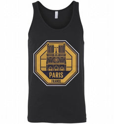 Pray For Paris Notre Dame Cathedral Fire 2019 Unisex Softstyle T-Shirt with Tear Away Label Notre-dame de Paris Tank