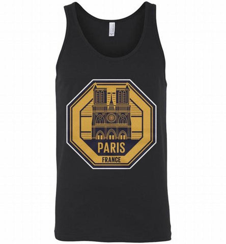 Pray For Paris Notre Dame Cathedral Fire 2019 Unisex Softstyle T-Shirt with Tear Away Label Notre-dame de Paris Tank - zezetee