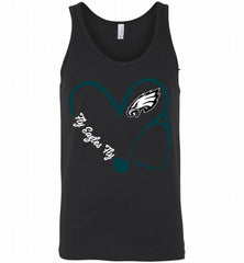 PHILADELPHIA EAGLES LOVE NURSE FLY EAGLES FLY Tank - zezetee