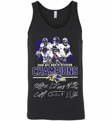 BALTIMORE RAVENS 2018 NFC NORTH DIVISION CHAMPIONS Tank - zezetee