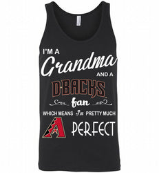 I'M A Grandma And A Arizona Diamondbacks Fans Gift Tank