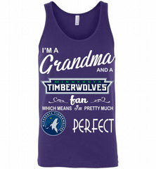 I'M A Grandma And A MinnesotaTimberwolves Fans Perfect Tank - zezetee