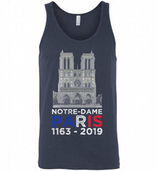Notre-Dame Paris France Cathedral 1163 2019 Tank - zezetee