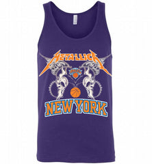 Metallica New York Knicks Logo Tank - zezetee