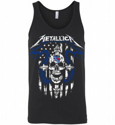 Metallica Snake Skull New York Rangers Logo Tank