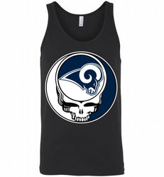 Los Angeles Rams Grateful Dead Logo Band Tank