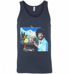BOB ROSS PAINTING THE GOLDEN GIRL Tank - zezetee