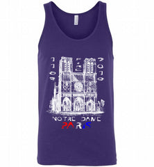 notre dame fire department shirt Tank - zezetee