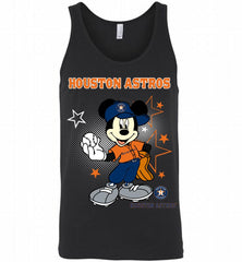 Houston Astros Mickey Mouse Disney Super Star Tank - zezetee