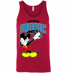 Disney Mickey Mouse Dabbing Orlando Magic Tank - zezetee