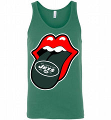 New York Jets  x The Rolling Stones Logo Tank - zezetee