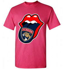 Florida Panthers  x The Rolling Stones Logo Shirt - zezetee