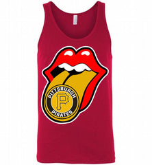 Pittsburgh Pirates  x The Rolling Stones Logo Tank - zezetee