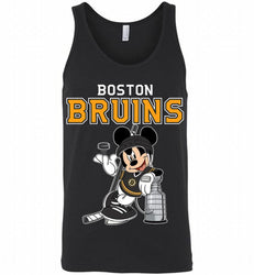 Mickey Boston Bruins With The Stanley Cup Hockey Nhl Tank