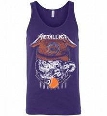 Metallica Skull New York Mets Logo Tank - zezetee