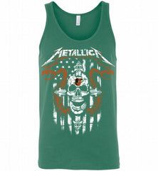 Metallica Baltimore Orioles Logo Tank - zezetee