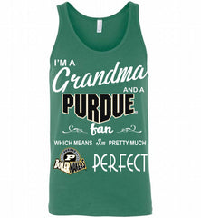 I'M A Grandma And A Purdue Boilermakers Fan Tank - zezetee