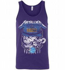 Metallica Skull Snake Denver Nuggets Tank - zezetee