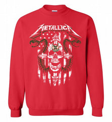 Metallica Milwaukee Bucks Logo Crewneck Sweatshirt - zezetee
