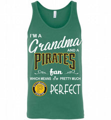 I'M A Grandma And A Pittsburgh Pirates Fans Gift Tank - zezetee