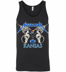 Metallica Kansas Jayhawks Logo Tank