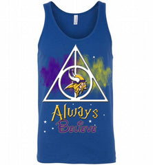 Minnesota Vikings Always Believe Harry Potter Tank - zezetee