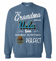 I'M A Grandma And A UCLA Bruins Fan Crewneck Sweatshirt - zezetee