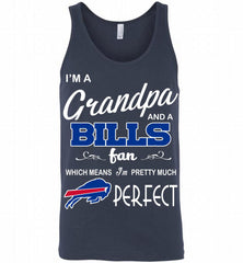 I'M A Grandpa And A Buffalo Bills Pretty Much Perfect Tank - zezetee