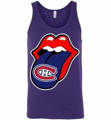 Montreal Canadiens  x The Rolling Stones Logo Tank - zezetee