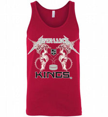 Metallica Los Angeles Kings Logo Tank - zezetee