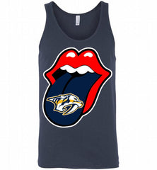 Nashville Predators  x The Rolling Stones Logo Tank - zezetee